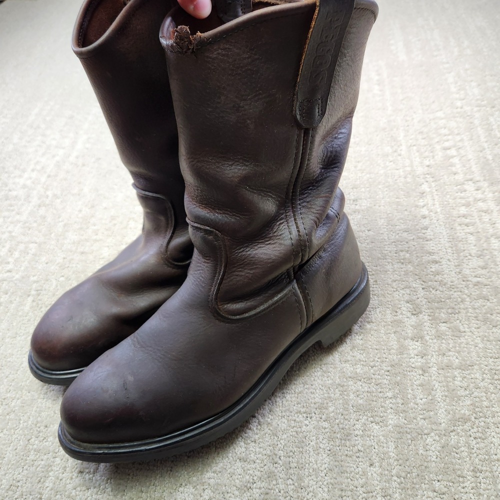 Red Wing Boots Men 8.5 EE 2431 Pecos Leather Work Heritage Steel Toe USA‎ Made